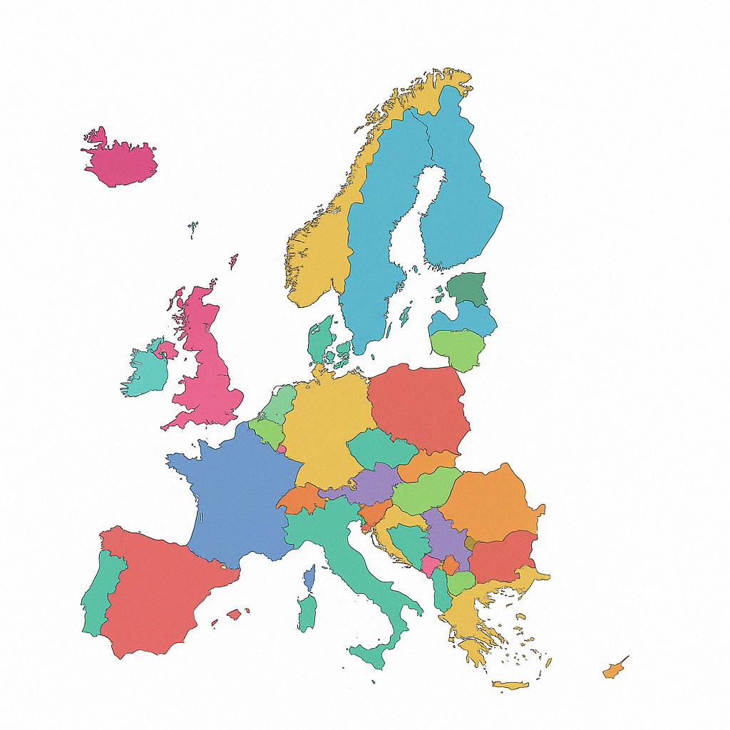 Carte de l'Europe